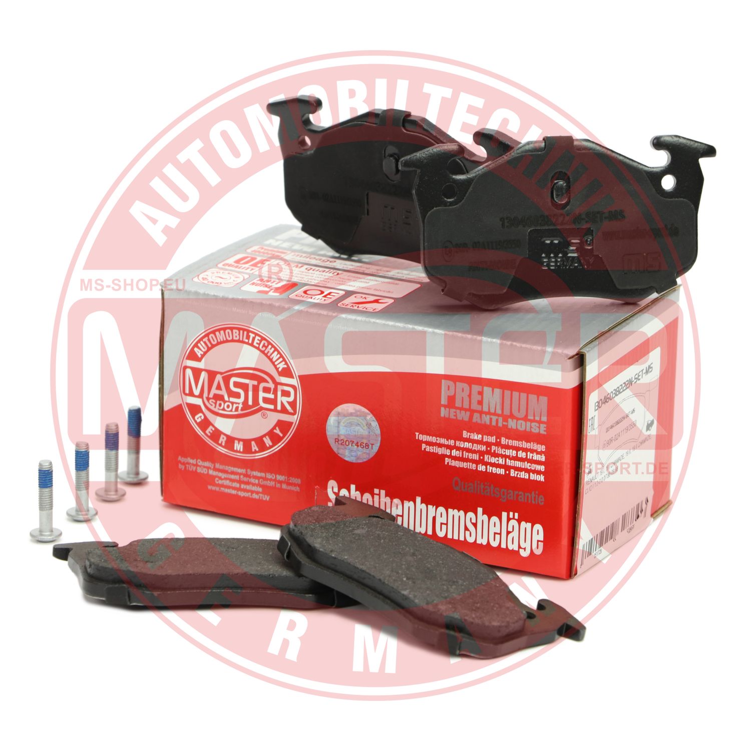 Placute frana MASTERSPORT GERMANY 13046038222N-SET-MS